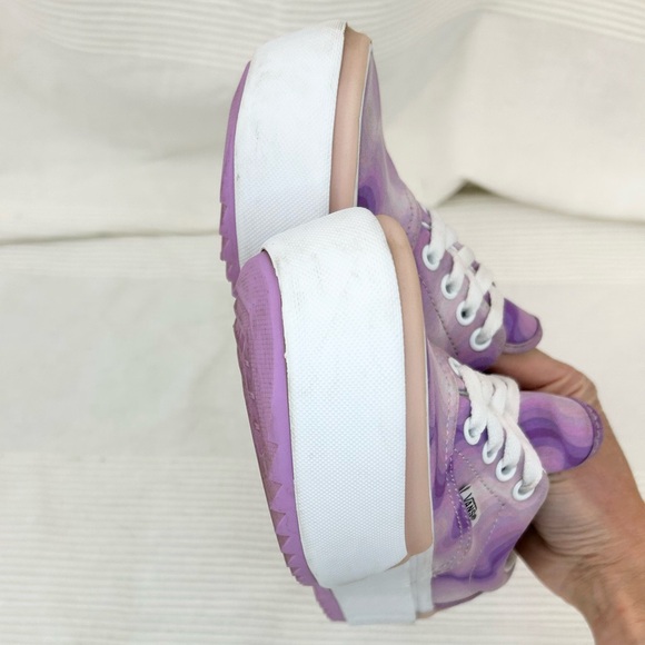 Vans Era Stacked Platform Sneakers in Lavender Gradient - Picture 14 of 16